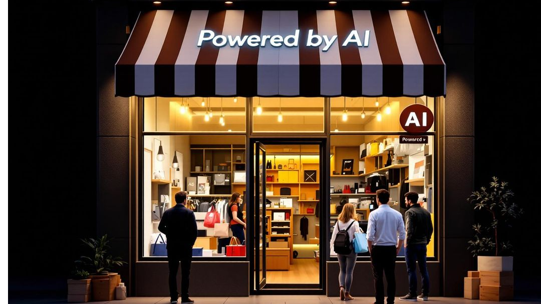 Bold graphic with 'Adapt or Die' and angular icon, Lindy AI Innovations and Updates
