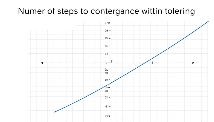 Golden Section optimization graph showing convergence steps versus tolerance.
