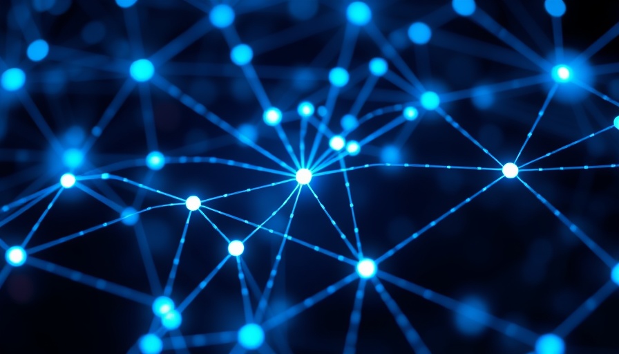 Futuristic network representing modern risk modeling in banking.