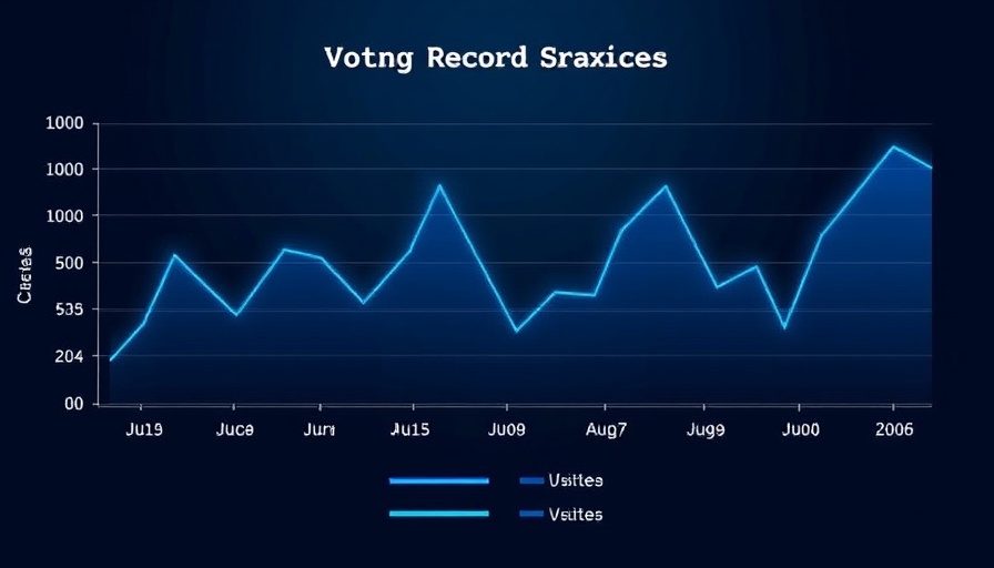 AI learning data visualization of voting trends over seasons.