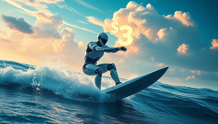 OpenAI buys Windsurf in futuristic robotic windsurfing scene.