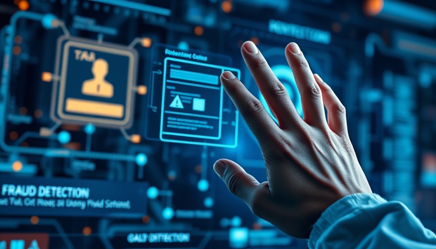 Digital interface on AI learning path highlighting fraud.