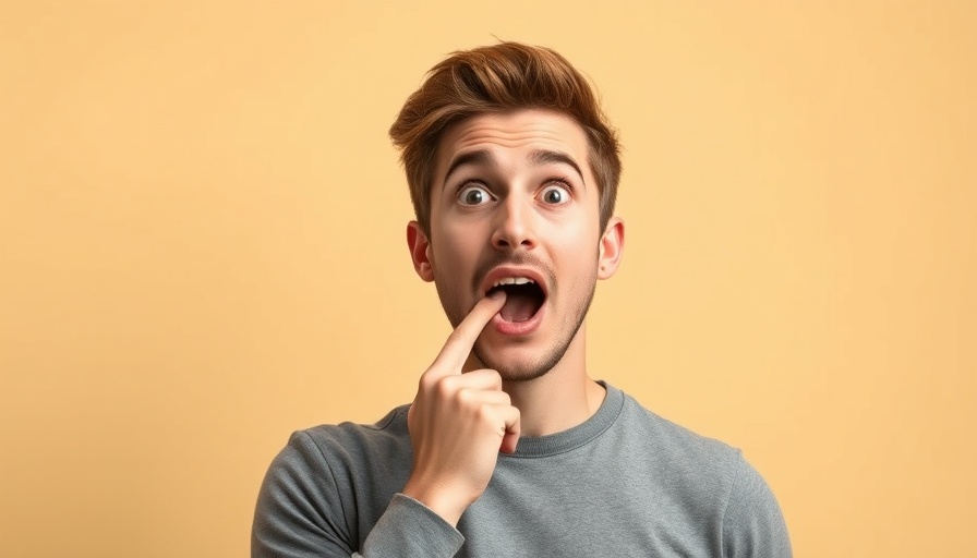 Excited man with amazed expression in Claude Browser AI Automation ad.