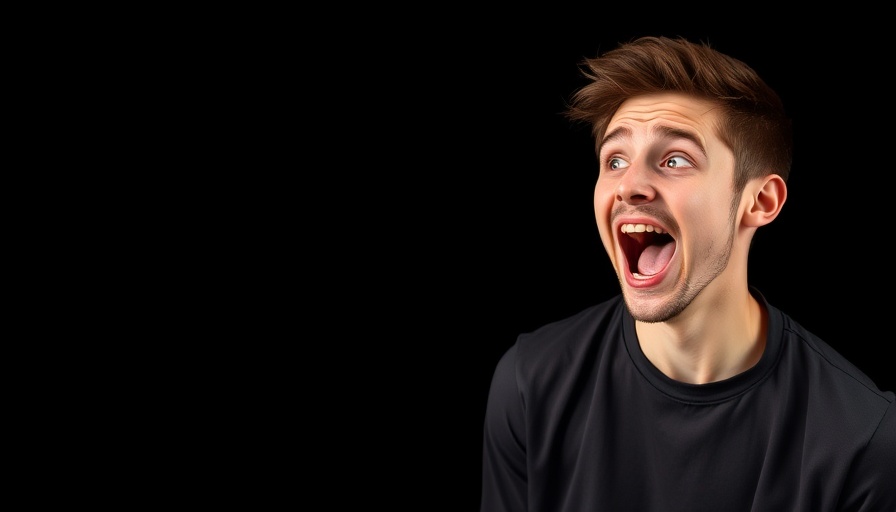 Excited man reacts to Claude 4 vs. Gemini 2.5 Pro results.