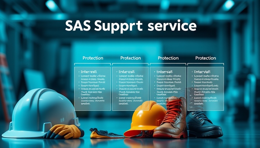 Chart of SAS support service levels with safety gear, highlighting Enhanced AI Support Services.