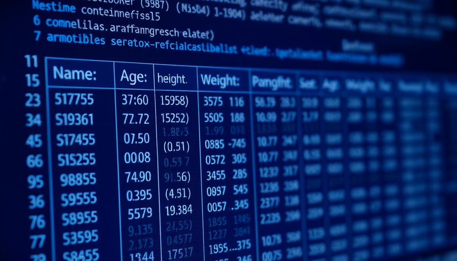 Query results displayed in SAS Notebooks for AI Learning.