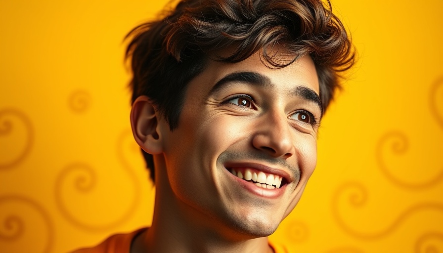 ChatGPT projects update with smiling man and bright background.