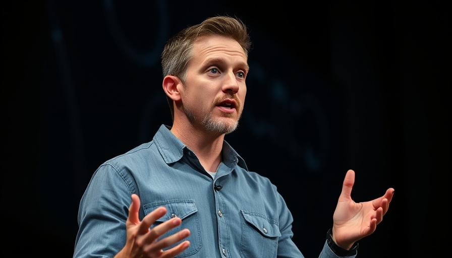 AGI Revolution Insights: Male speaker discussing AI impacts.