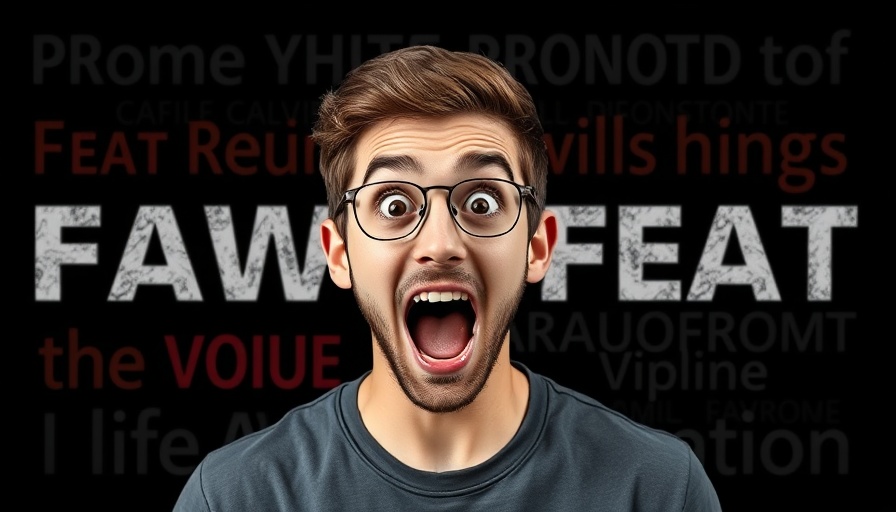 Promotional graphic for Veo 3 Image Update with excited man.