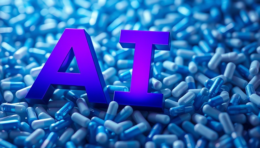 Futuristic AI concept symbolizing IA generativa en empresas.