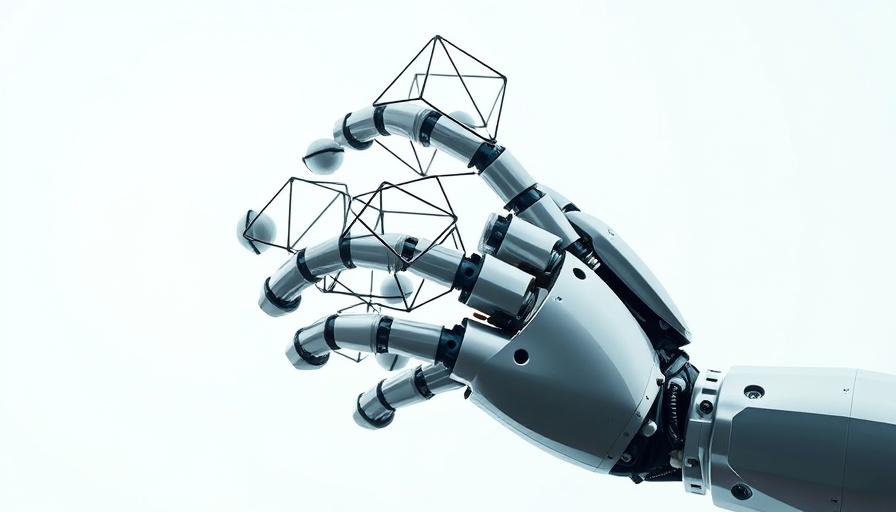 Robotic hand demonstrating precision and technology, AI medical ethics.
