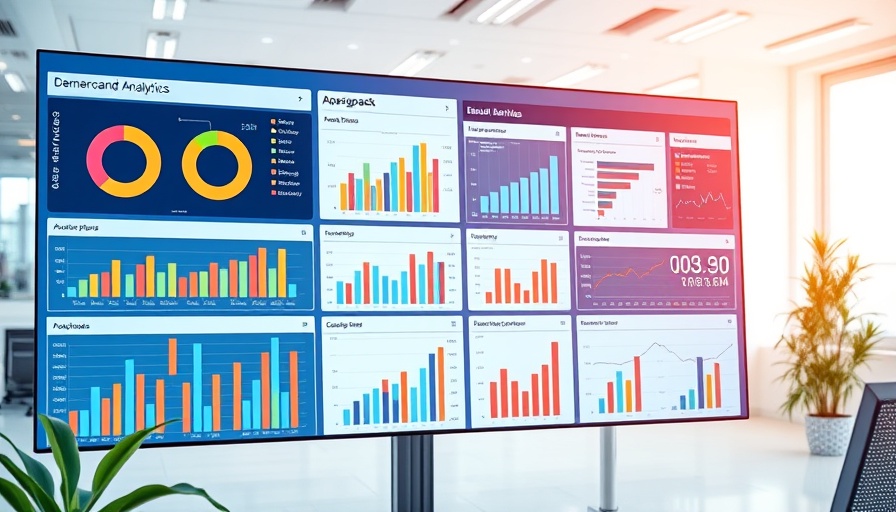 AI learning path in demand planning showcased in analytics dashboard.