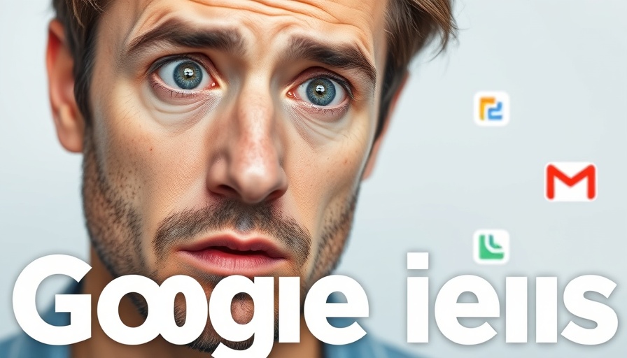 Concerned man reacting to Google August 2025 Spam Update.