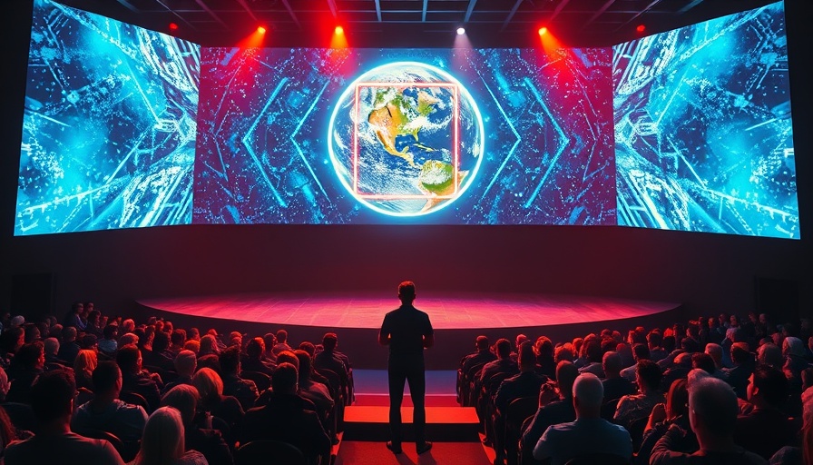Futuristic presentation on new state of matter with holographic quantum chip.