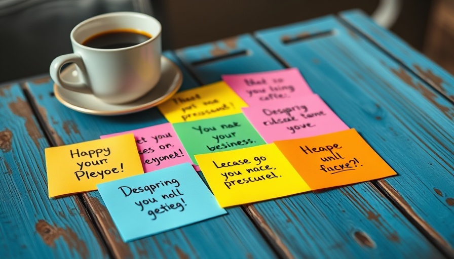 Motivational quotes on sticky notes for small business owners.