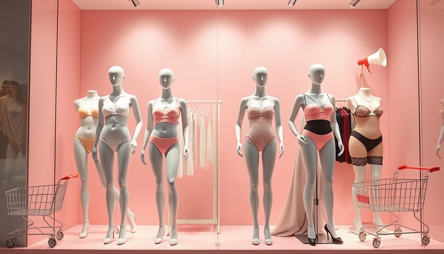 Elegant storefront image illustrating the concept of starting a lingerie business.