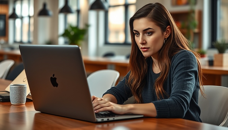 Woman working on laptop for small business ideas in Germany 2025