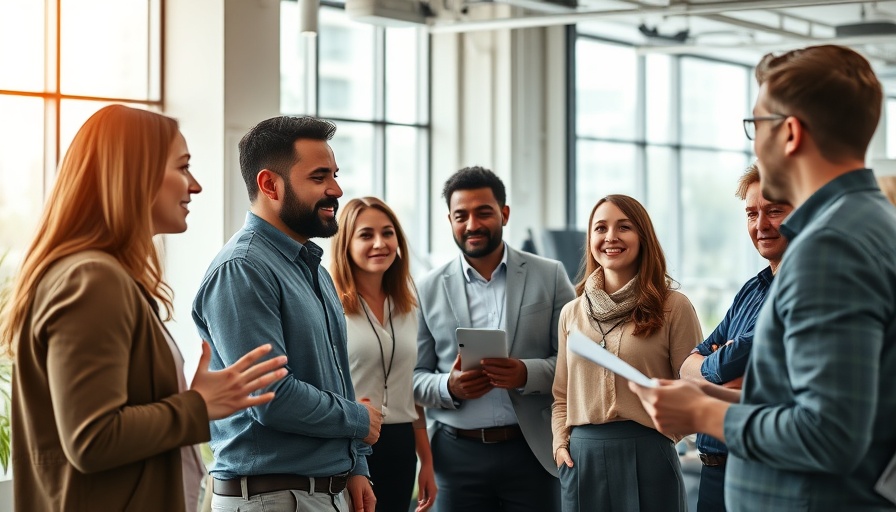Professionals in a meeting discussing DAO treasury management practices.