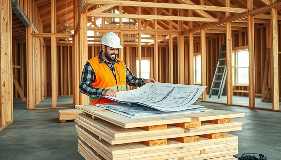 Two men discussing building plans, construction site, 2025 SBA Loan Application Requirements.