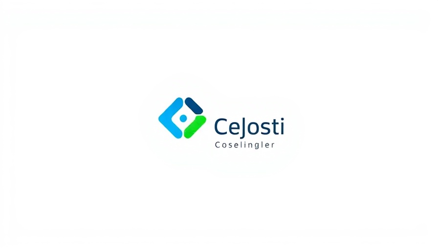 Minimalist logo with blue and green geometric shapes, Loan-Ready Business Plans.