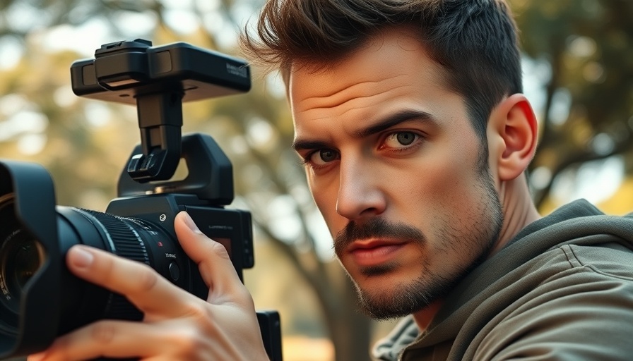Videographer capturing footage outdoors - How to Turn Your Passion Into a Business.