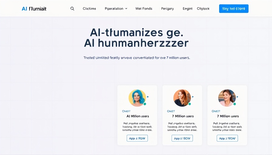 HumanizeAI interface for top AI humanizer in 2025.