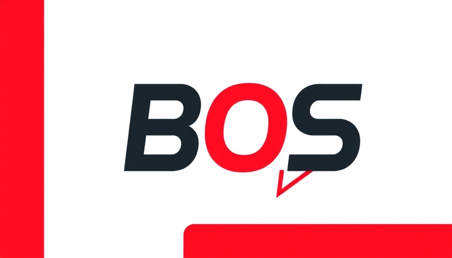 Closure of Brothers Deli: Bold BOS logo in red and white