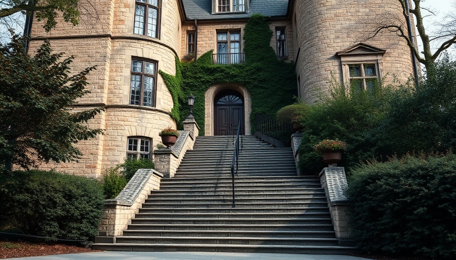 Historic building at Wenham all-girls prep school.