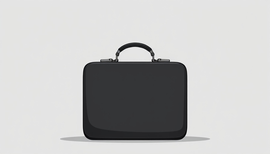 Illustration of a briefcase labeled 'Ask The Job Doc', symbolizing focusing on work during news cycle