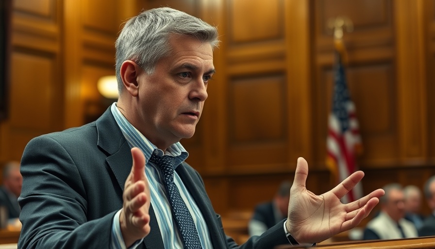 Michael Proctor court absence implications in courtroom scene.