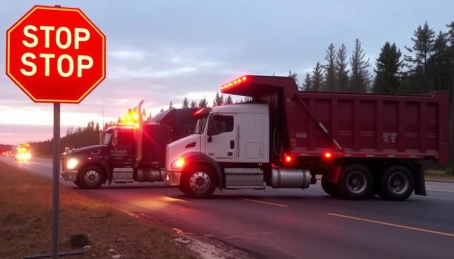 Dump truck driver dead after being hit by tractor trailer that ran stop sign in Maine