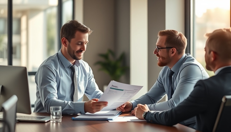 Mezzanine Financing for Small Business meeting in bright modern office.