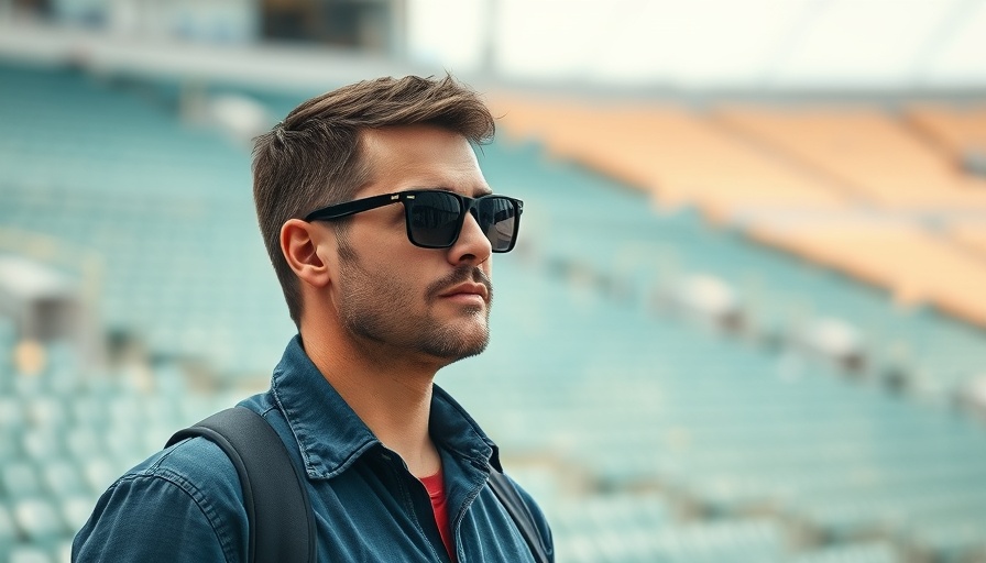 Man in sunglasses at stadium, thoughtful, Red Sox offer for Joe Ryan