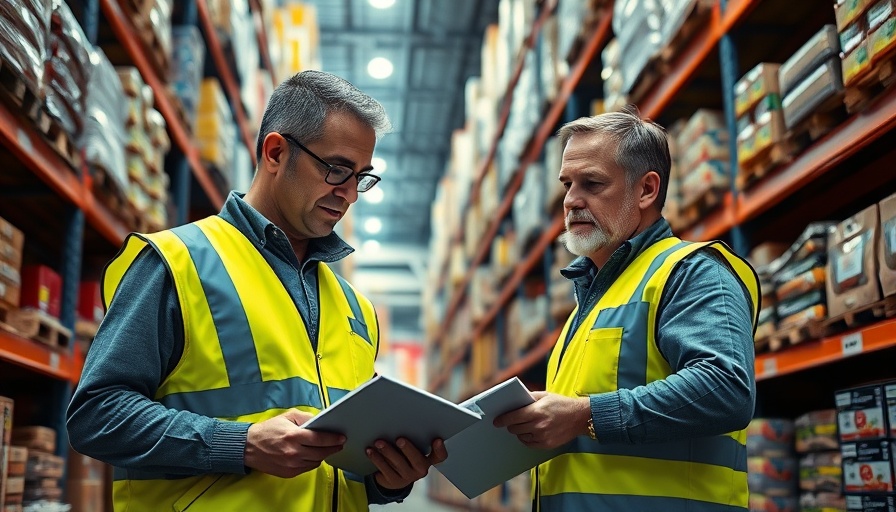 Warehouse workers inspecting inventory; step-by-step inventory guide.