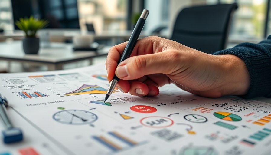Hand drawing a startup plan with colorful sketches, Rollover for Business Startups (ROBS).