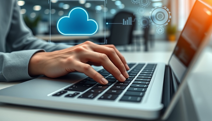 AI integration by small businesses demonstrated through tech interface.