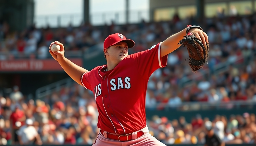 Red Sox pitcher mid-throw showcasing intense focus.