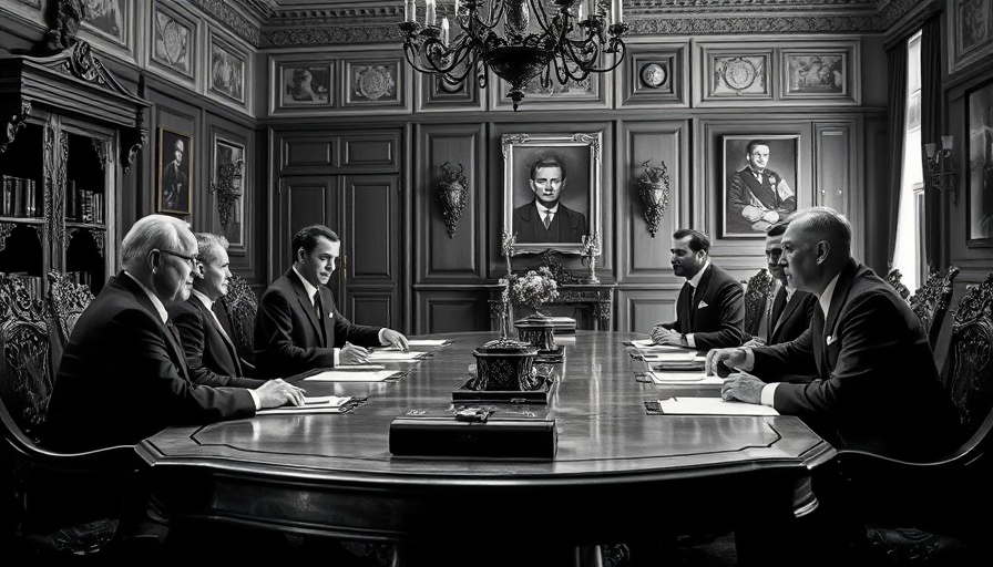 Frances Perkins Labor Day history official meeting, historical scene