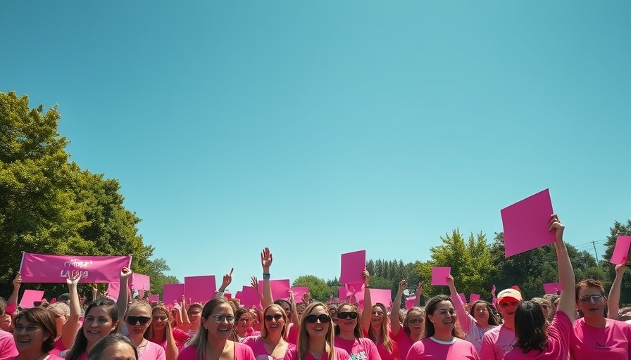 Breast Cancer Support Events Massachusetts, vibrant crowd at charity event.