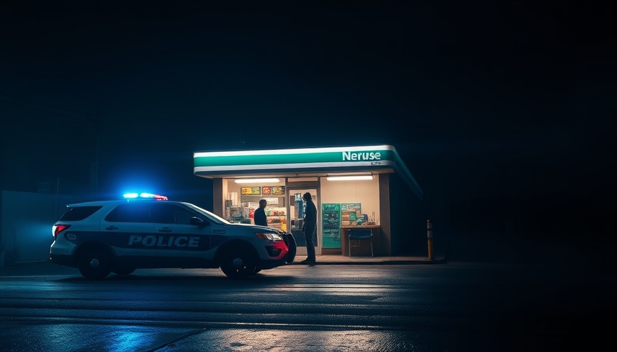 Concord suspicious package incident at night with police presence
