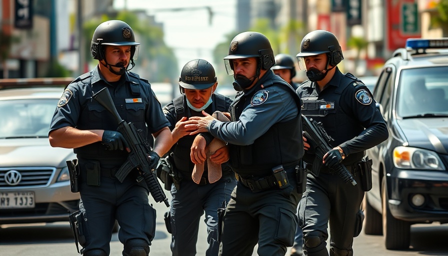 Boston immigration enforcement surge operation on city street.