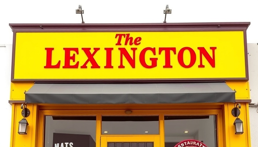 Logo of The Lexington, family-friendly dining in Belmont.