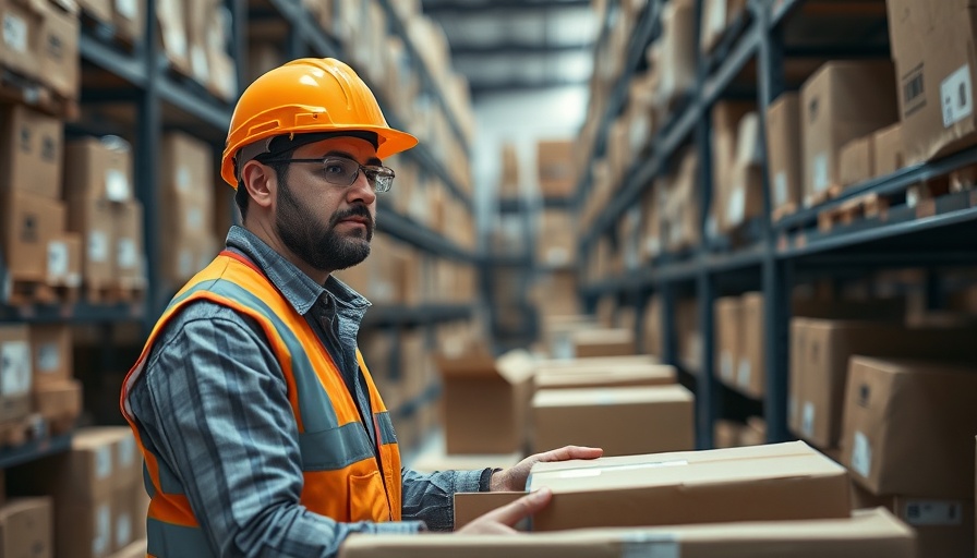 Worker managing inventory in warehouse for Retail Inventory Systems for Small Businesses.