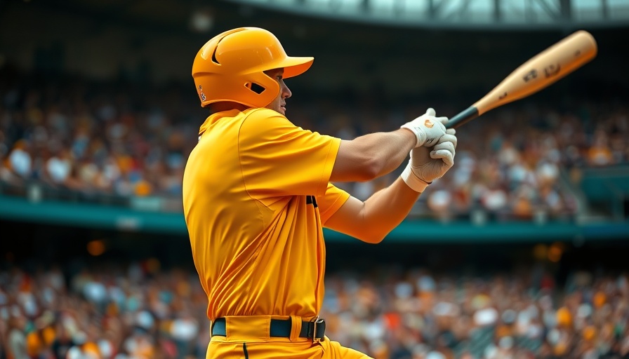 Baseball player in yellow swings bat during game, exemplifying Alex Bregman advice.