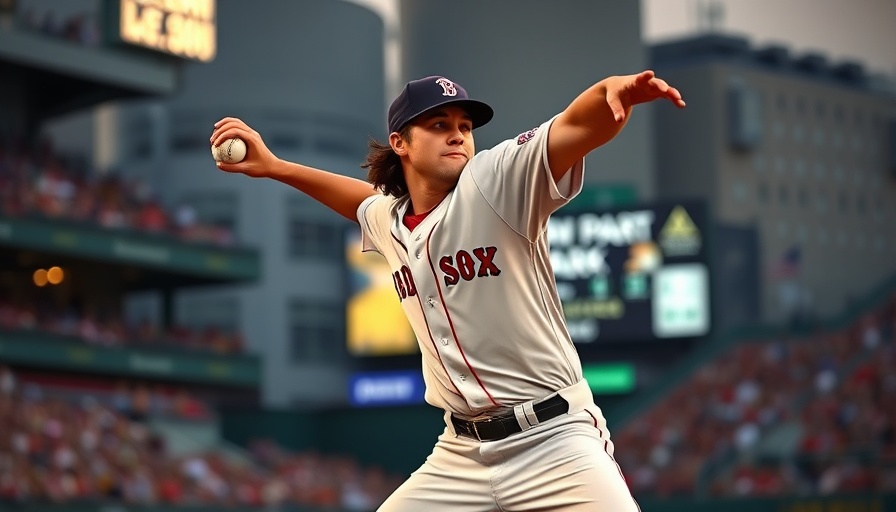 Connelly Early Red Sox rookie pitcher in action at Fenway Park.