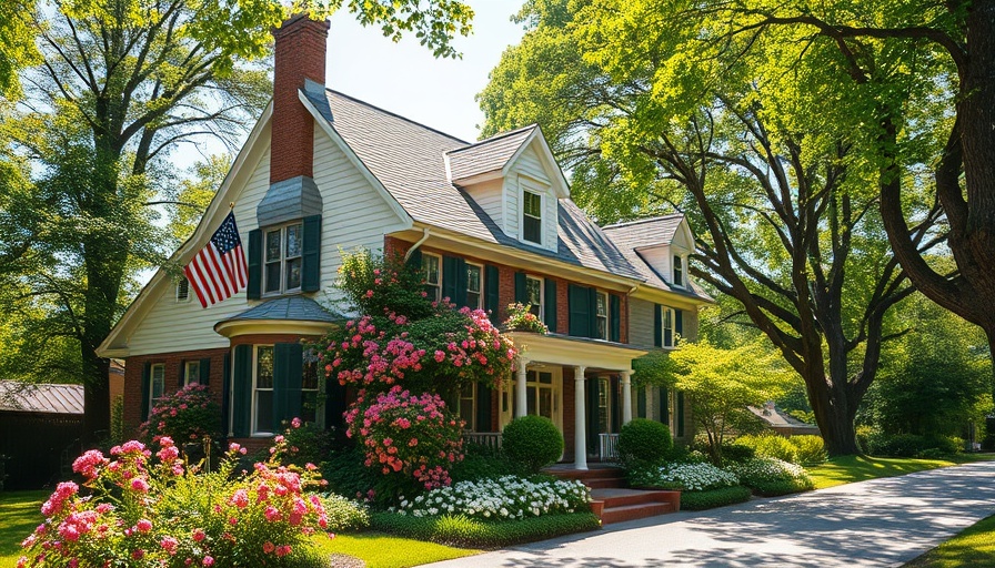 Historic house in Cambridge Mass, surrounded by lush greenery.