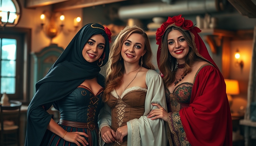 Three women in witch costumes at fall movie screenings Greater Boston.