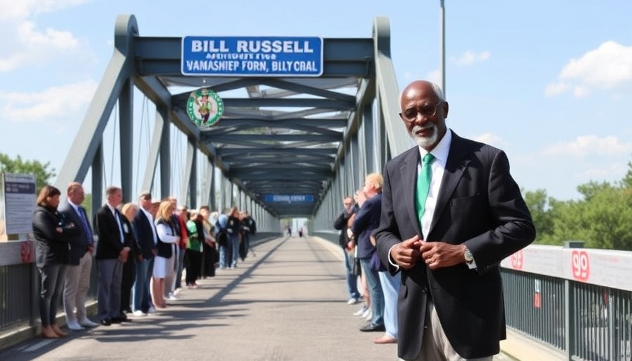 Celtics legend Bill Russell honored with bridge dedication