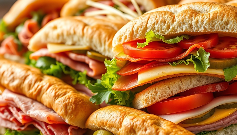 Assorted deli sandwiches from Boston new restaurant openings.