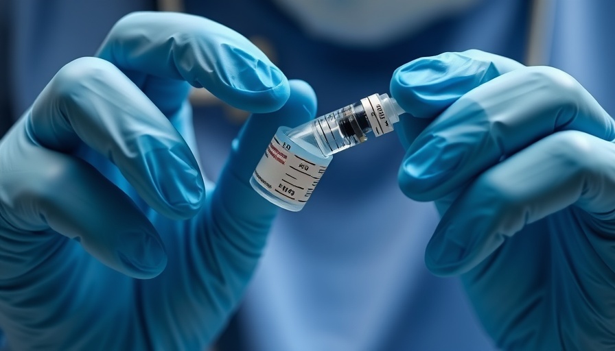 Healthcare worker preparing vaccine syringe in Boston clinic.
